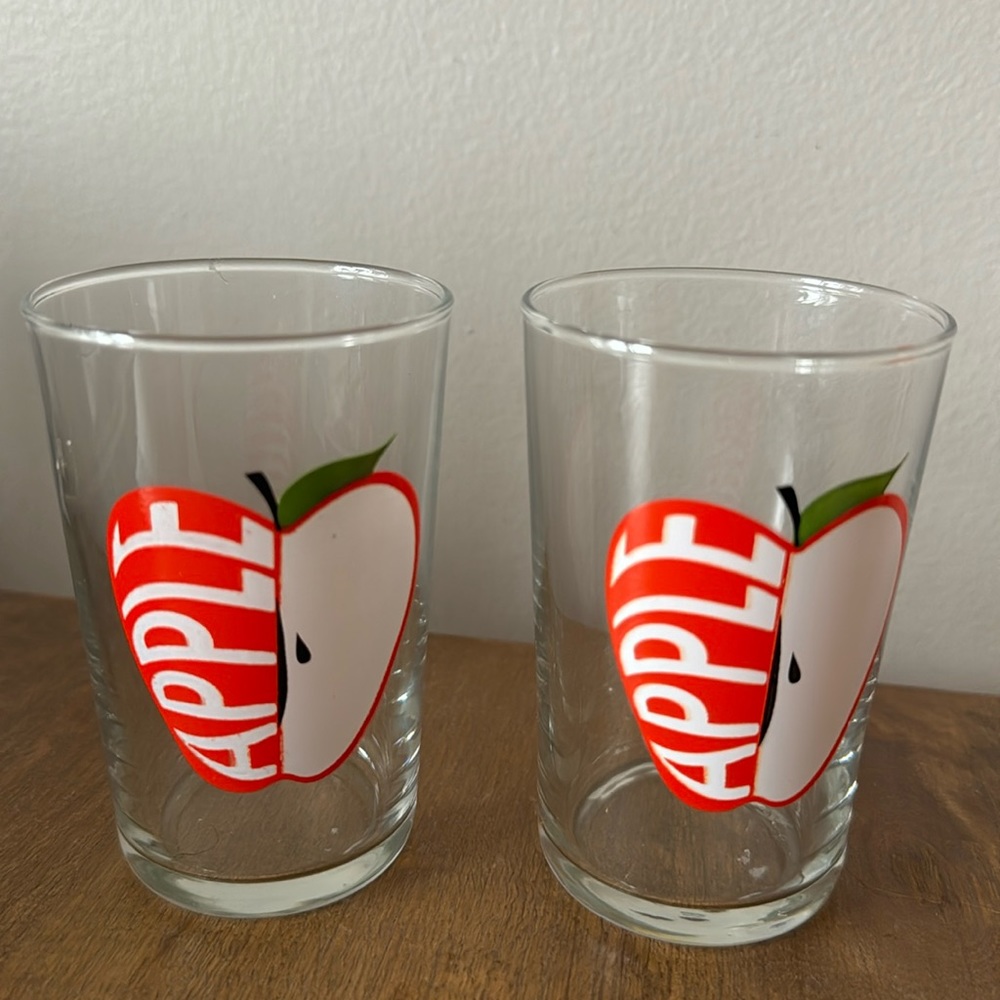 2 - Luminarc Apple Juice Glasses